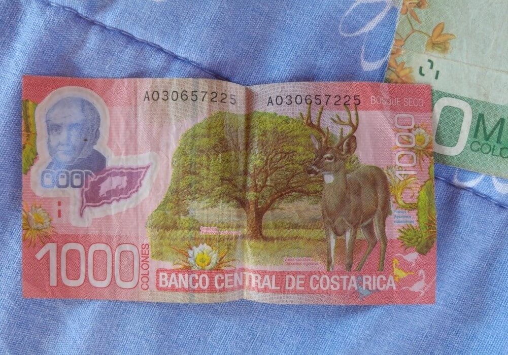 Costa-ricanische Geldscheine
